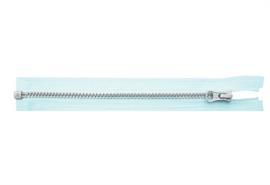 #3 Plastic zipper with silve「teeth.open end.auto lock slider 