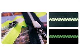 Luminous Plastic Zipper